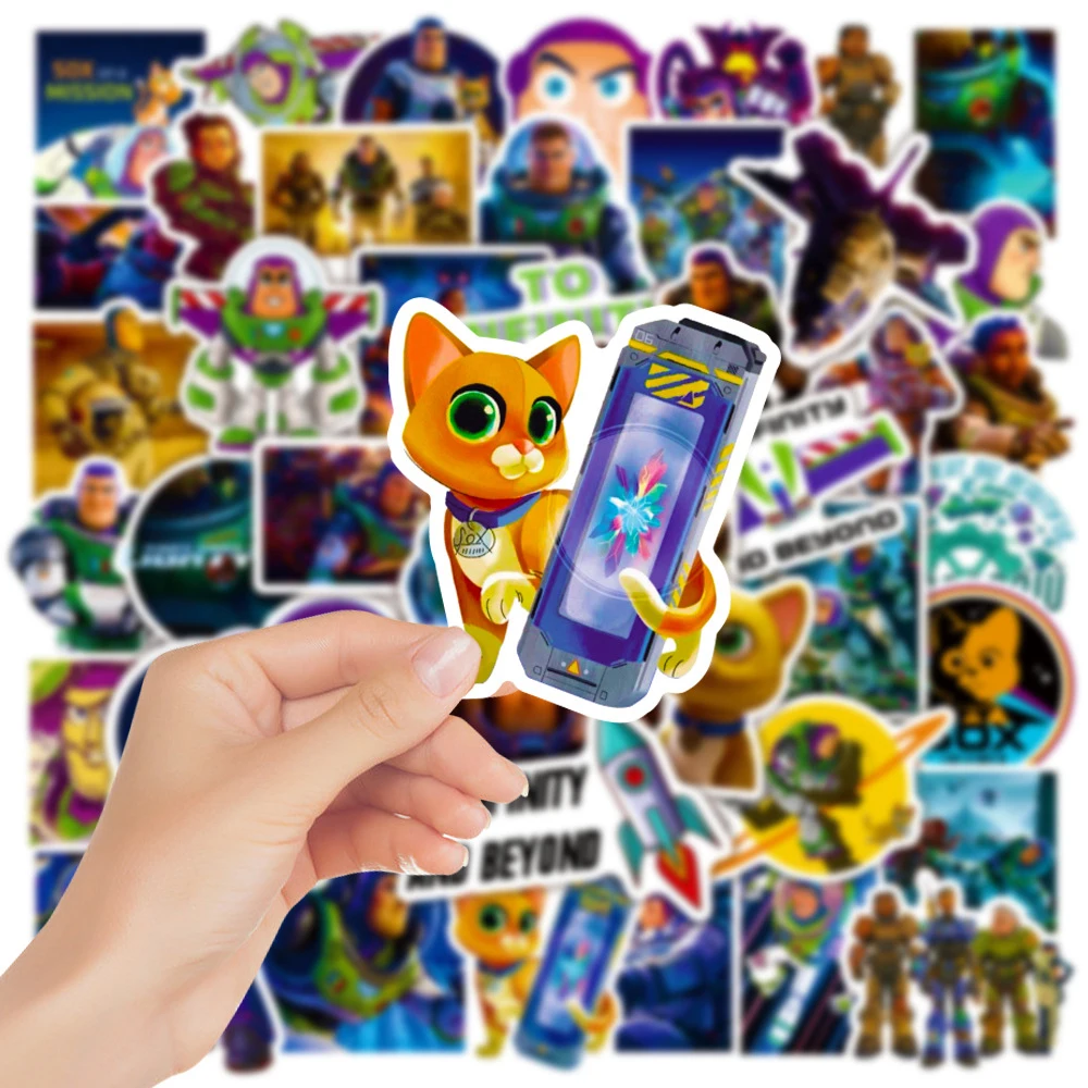 10/30/50pcs Disney Anime Toy Story Buzz Lightyear Graffiti Stickers Laptop Travel Luggage Phone Stationery Cartoon Sticker Toys