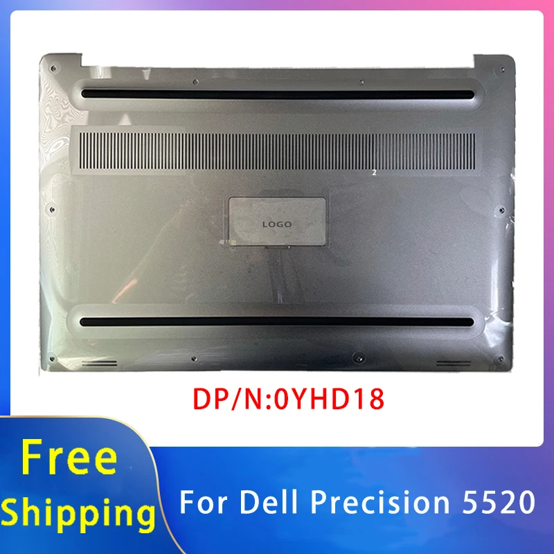 New For Dell Precision 5520;Replacemen Laptop Accessories Bottom With LOGO 0YHD18