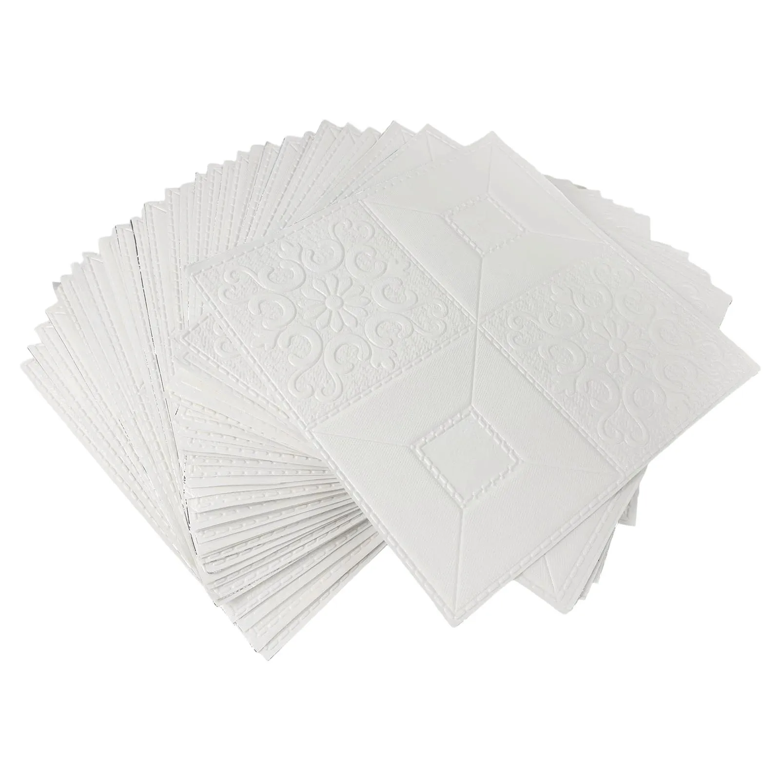 

30Pcs 3D Foam Tile Brick Wall Stickers for Easy Application on Various Surfaces Noise Insulation and Child Friendly Design