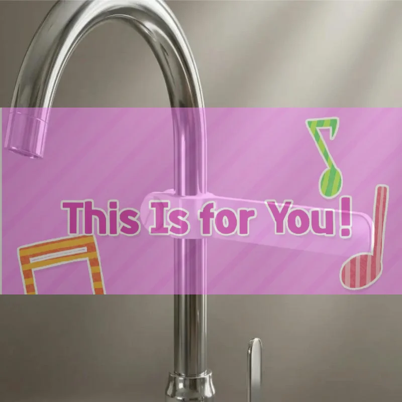 1Pcs Adjustable Faucet Towel Holder, No-Drill Universal Faucet Mount Rack, Kitchen Sink Dish Cloth Hanger & Drying Organizer