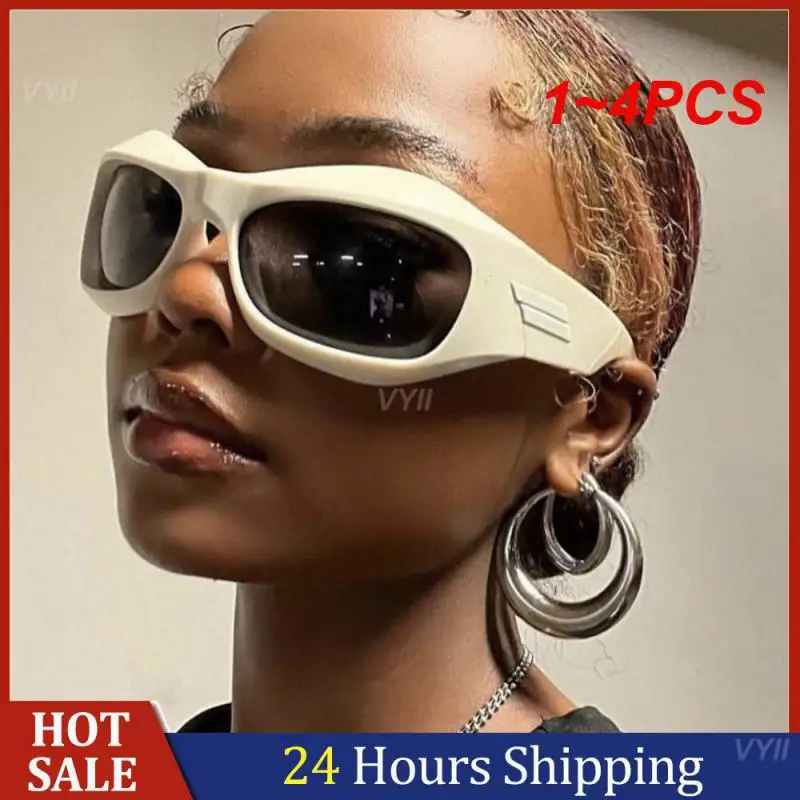 1~4PCS Aesthetic Glasses Lightweight To Wear Uv400 Internet Red Sunglasses Clothing Accessories Fashion Goggles Durable