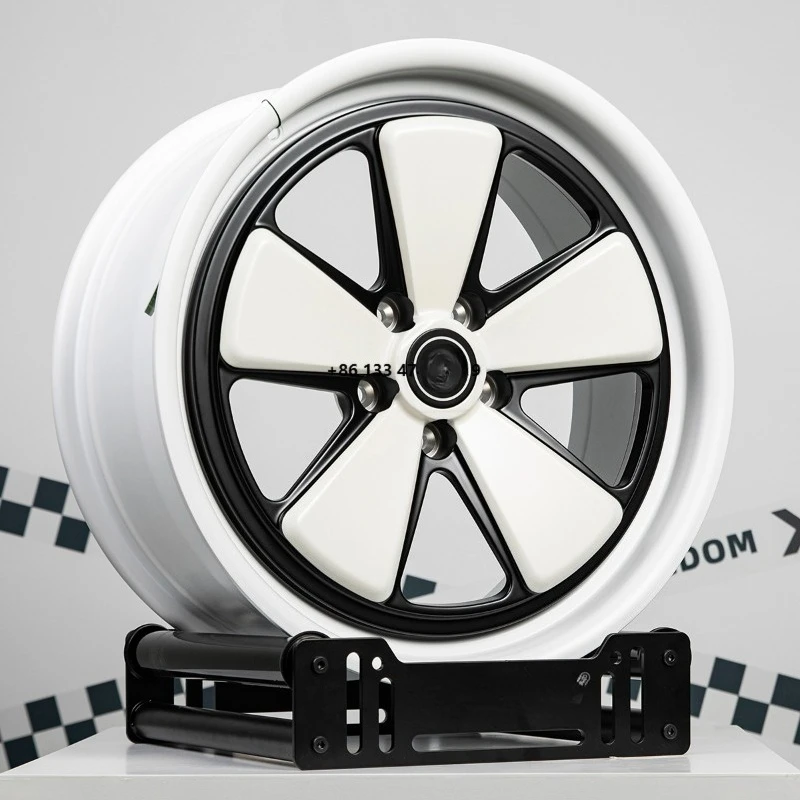 New double-piece forged aluminum alloy car hub ultra-light multi-spoke track grade 40mm ET