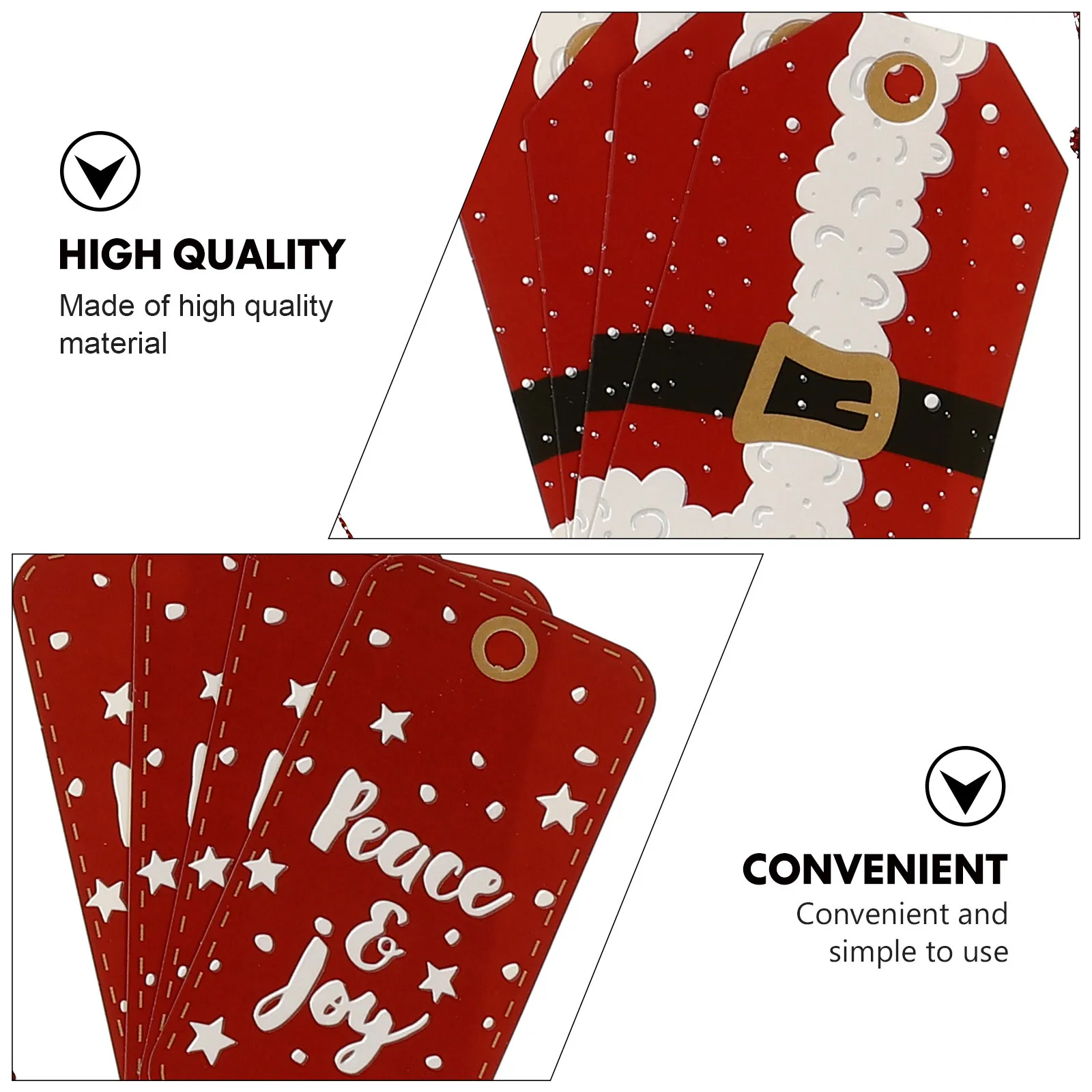 

24Pcs Hanging Christmas Paper Tags Decorative Xmas Tree Gift Labels Party Supplies Decorative Tag Paper Tag Xmas Tree Pendant