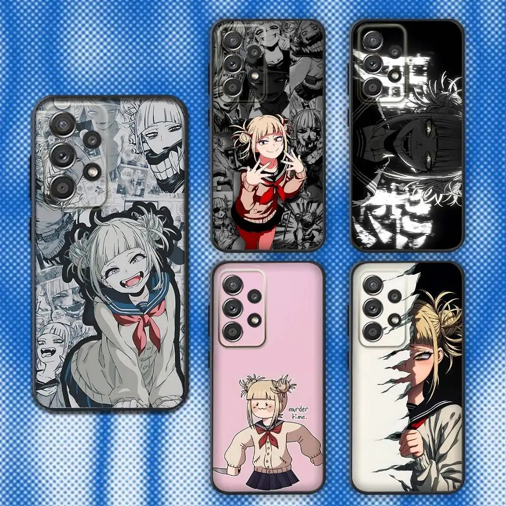 

Anime H-Himiko T-Toga Phone Case For Samsung S25,S24,S21,S22,S23,S30,Ultra,S20,Plus,Fe,Lite,Note,10,9,5G Black Cover