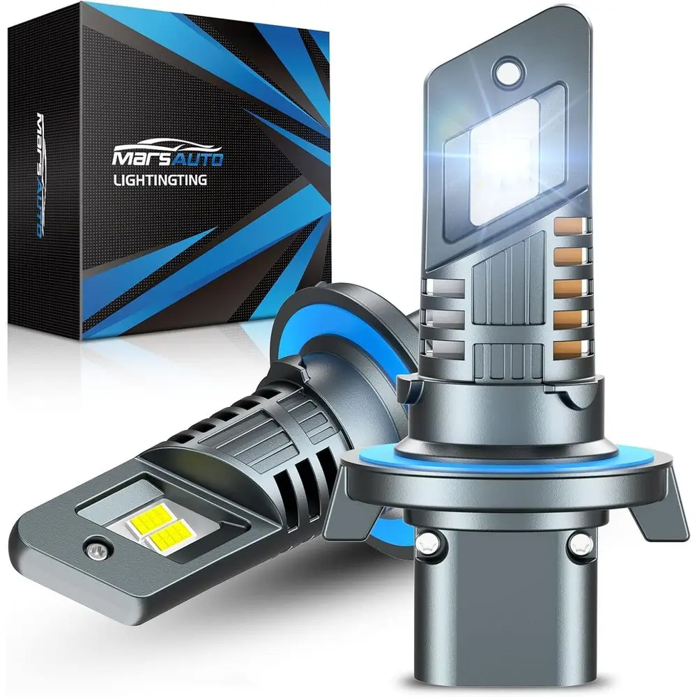 

Super Bright 48,000LM H13 Fog & Off-Road Light Bulbs, Cool White 6000K, 2-Pack