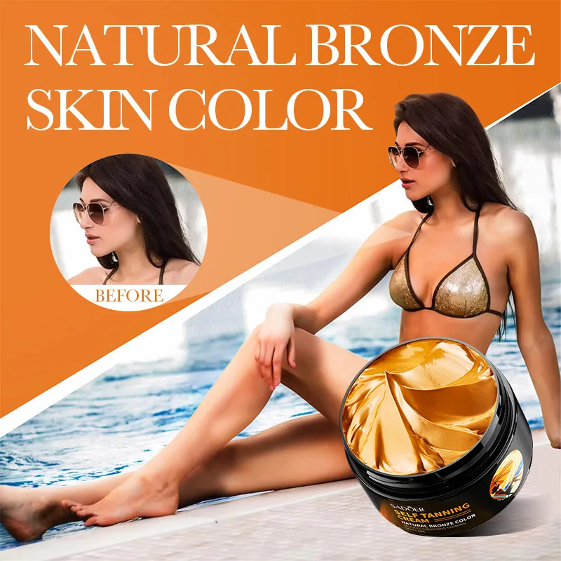 

Body Tanning Lotion with Bronze Glow: Deep Hydration & Moisturizing Tanning Cream