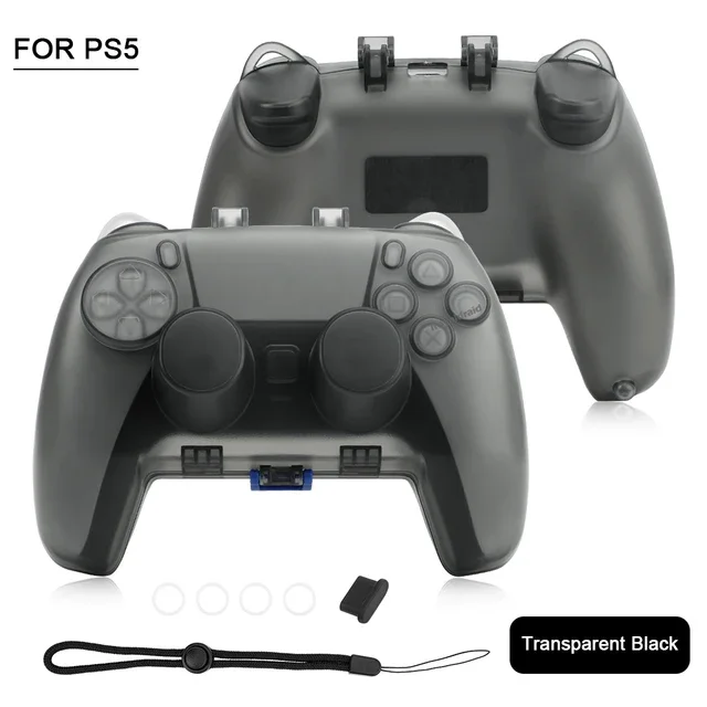 Transparant Helder Stofdicht Voor Playstation 5 Ps5 Controller Handvat Opbergdoos Behuizing Crystal Cover Voor Ps5 Slanke Gamepad