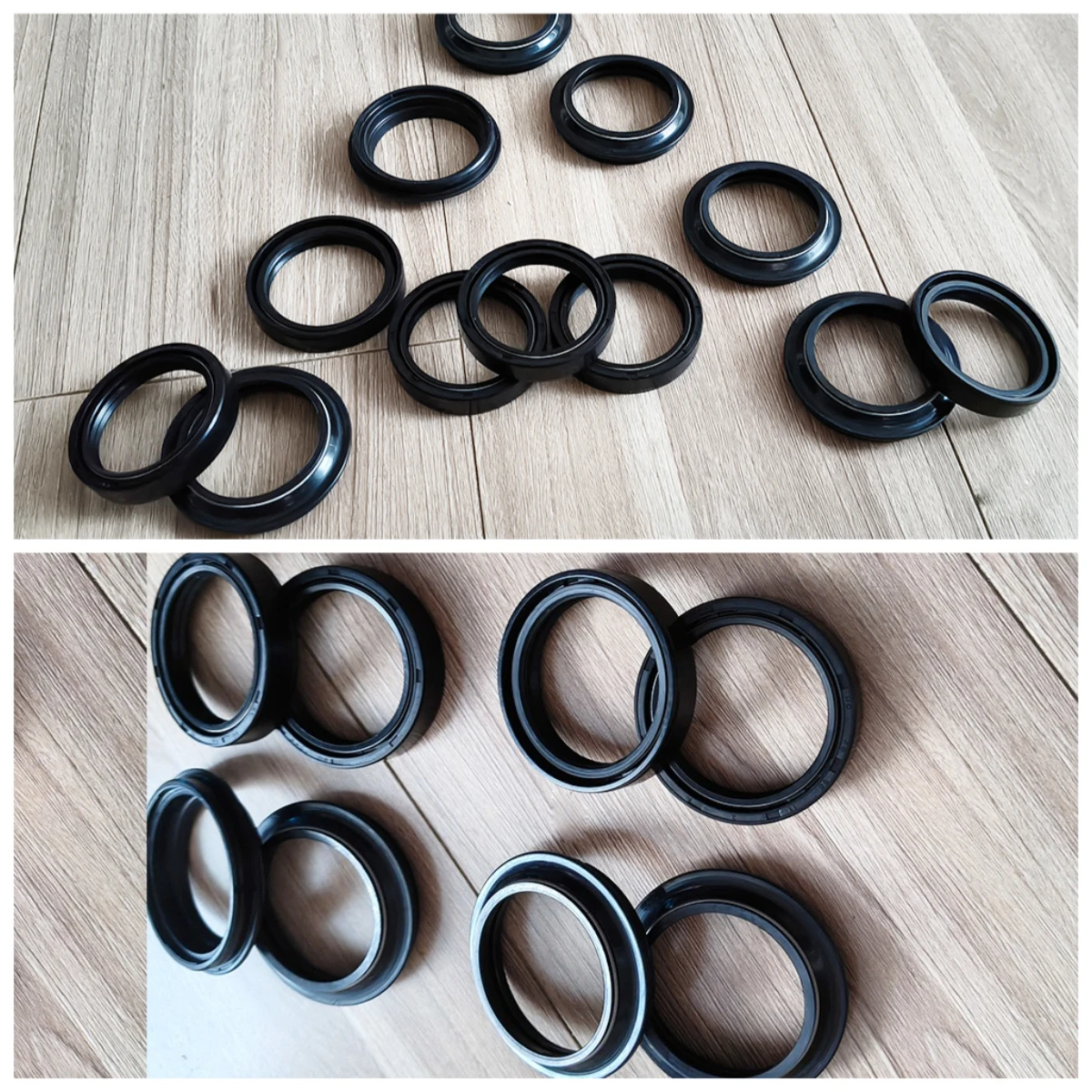 

41x53x8/10.5 Front Fork Oil Seal Dust Seal for Kawasaki ZX7R ZX9R ZX10R ZX-10 ZX 6R 7R 9R 10R ZXR750R ZXR750 ZXR 750 Z650 Z 650