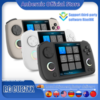ANBERNIC RG CubeXX Retro Handheld Game Console 3.95 Inch IPS Screen 64 Bit Linux System With RGB Joystick Lighting HDMI-Support