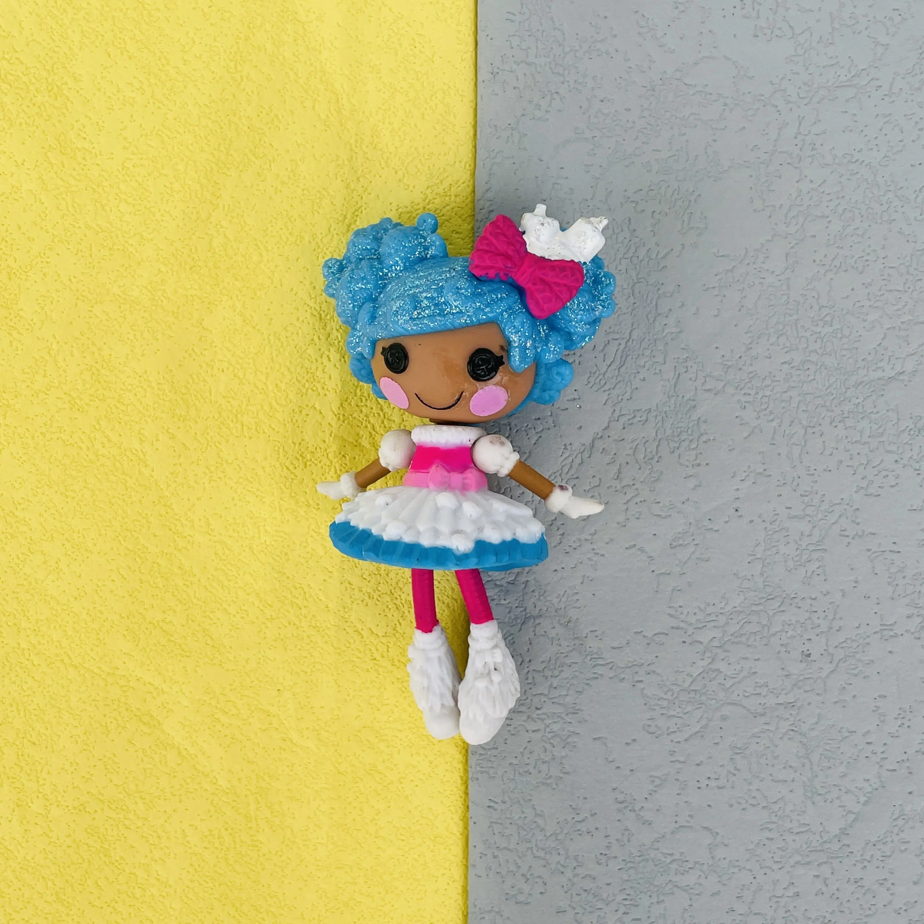 New arrival 7cm Original Lalaloopsy little Sister Dolls PVC Holiday Gift Girl Gollection Toy