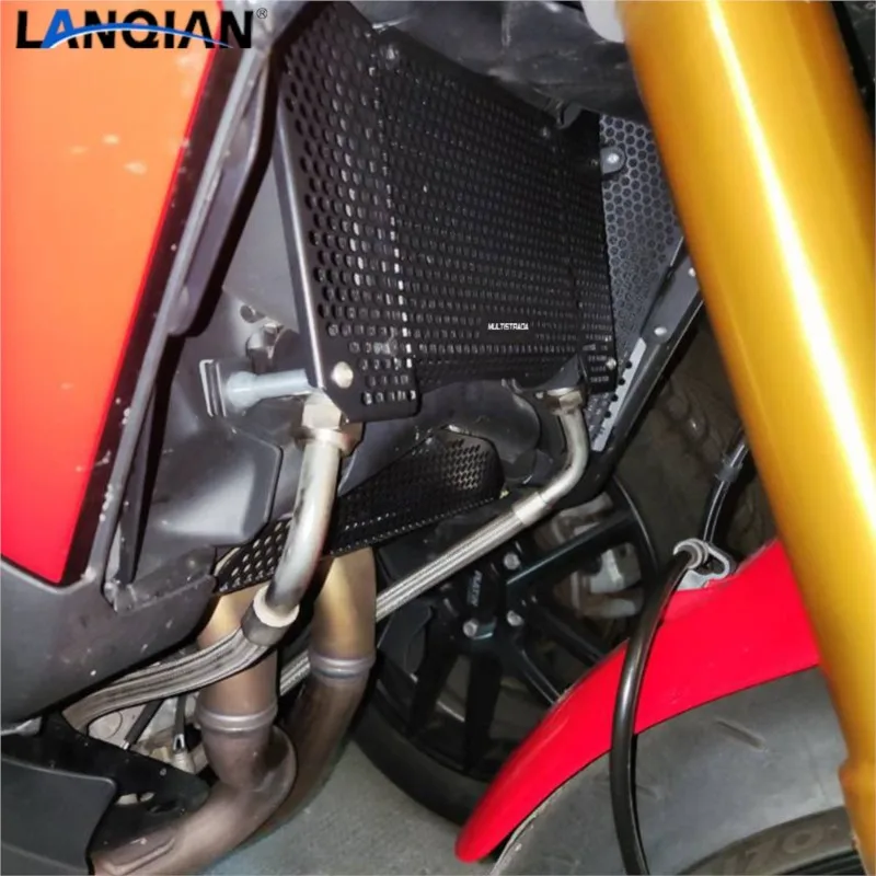 For Ducati Multistrada V4/S/Pikes Peak/S Sport/Rally Motorcycle Radiator Guard Grille Oil Cooler Engine Cylinder Head Protection