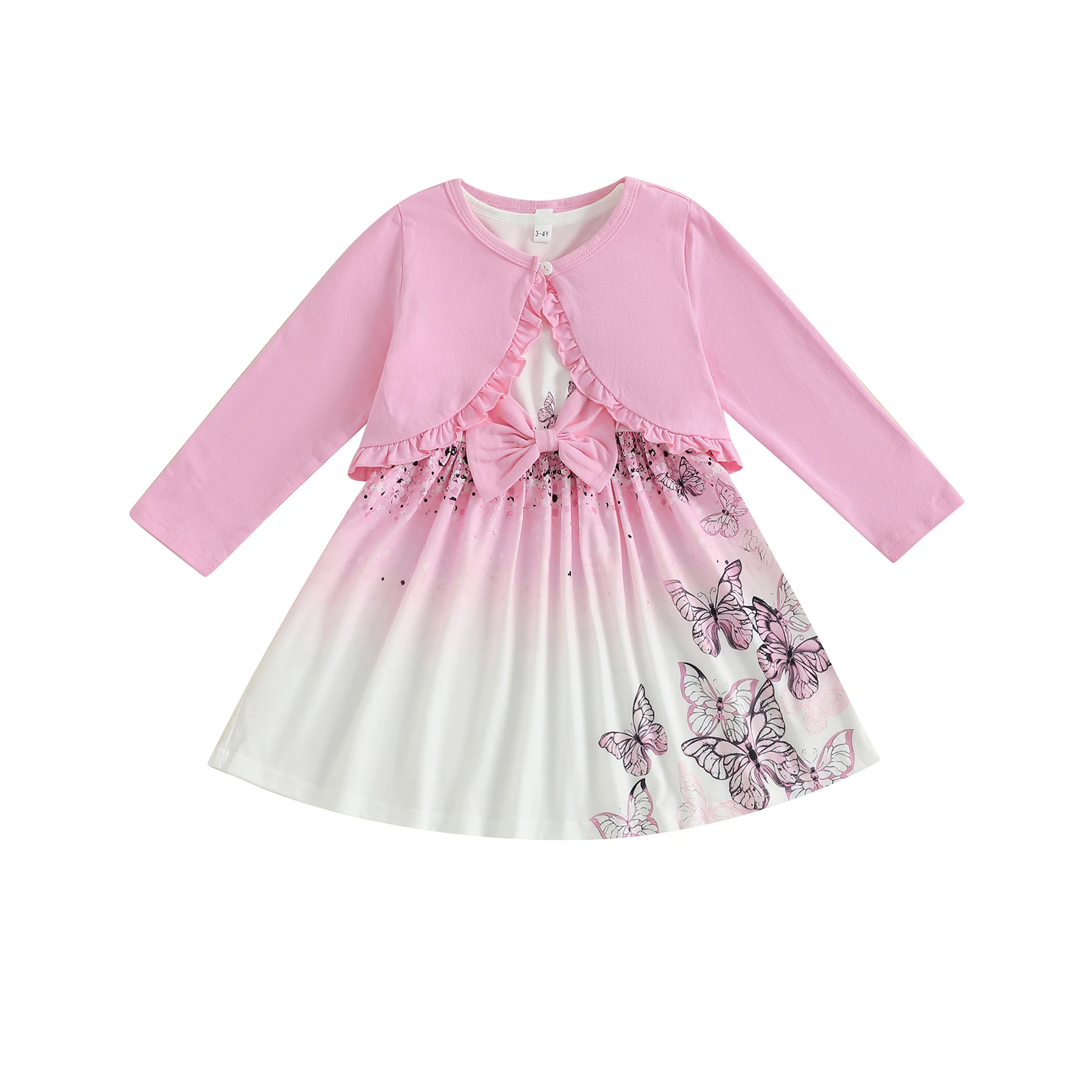 女の子の冬の2ピース衣装居心地の良いニットセーター、お揃いのチェック柄スカートセットとポンポン帽子付き、寒い天候用