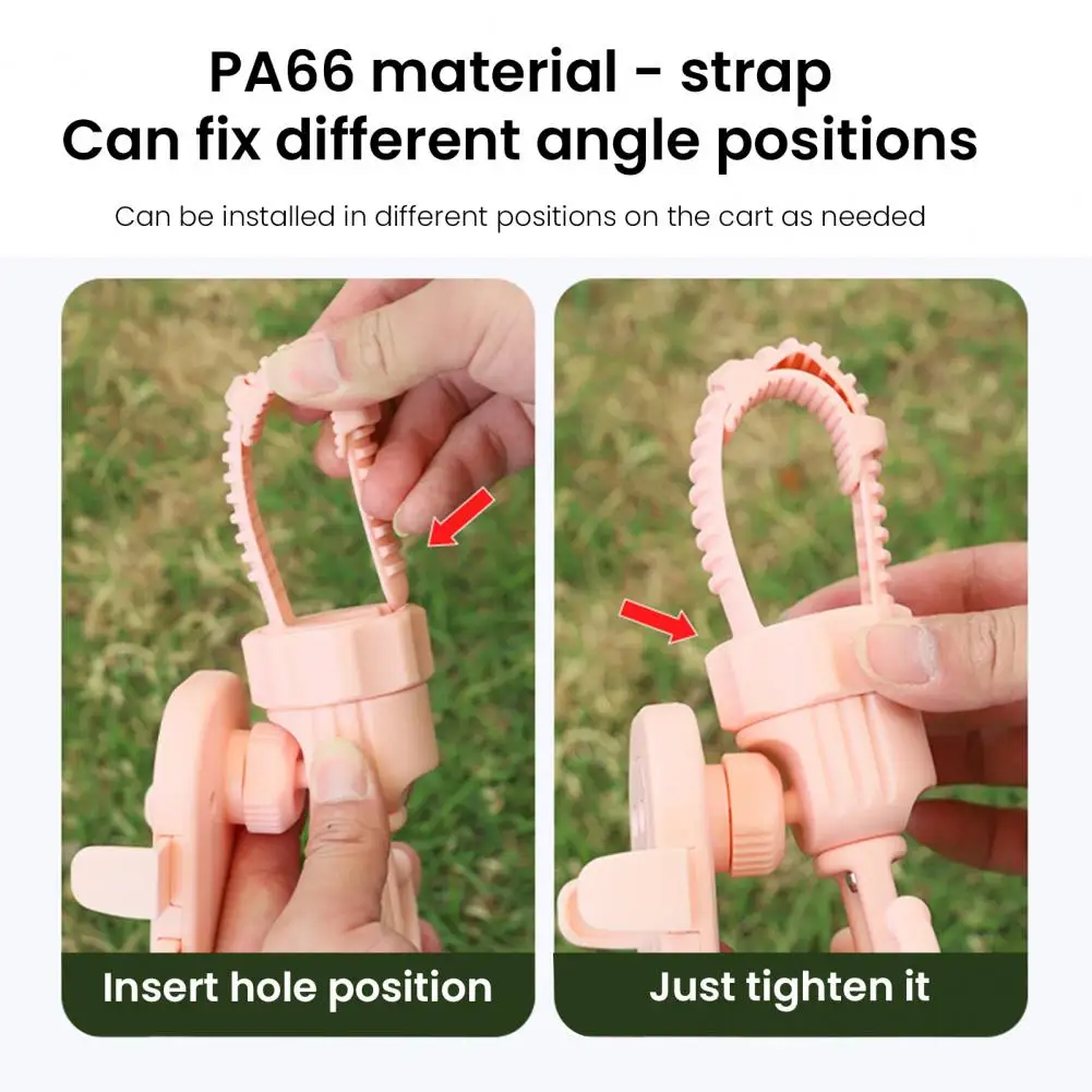 Universal Phone Stand Hook Stroller Hook with Phone Stand 360 Degree Rotation Stroller Hook Phone Stand Organizer for Shopping