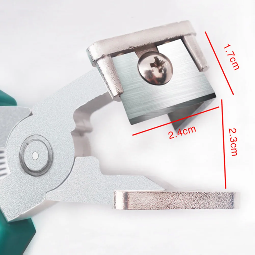 Imagem -05 - V-shaped Rubber Strip Scissors 90 ° Alicate Faixa de Vedação Ângulo Direito de Borracha Plástico Shears Porta e Janela Instalação Ferramenta Mão