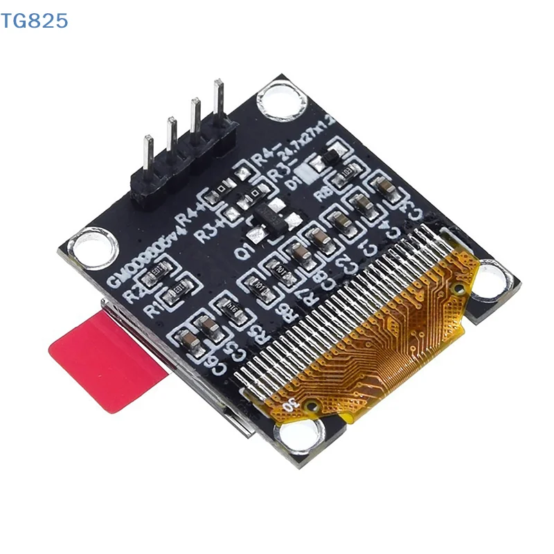 【AN】【AN】DIY User 0.96 Inch OLED SSD1306 White/Blue/Yellow 128X64 IIC I2C Serial Display Module 12864 LCD Screen Board