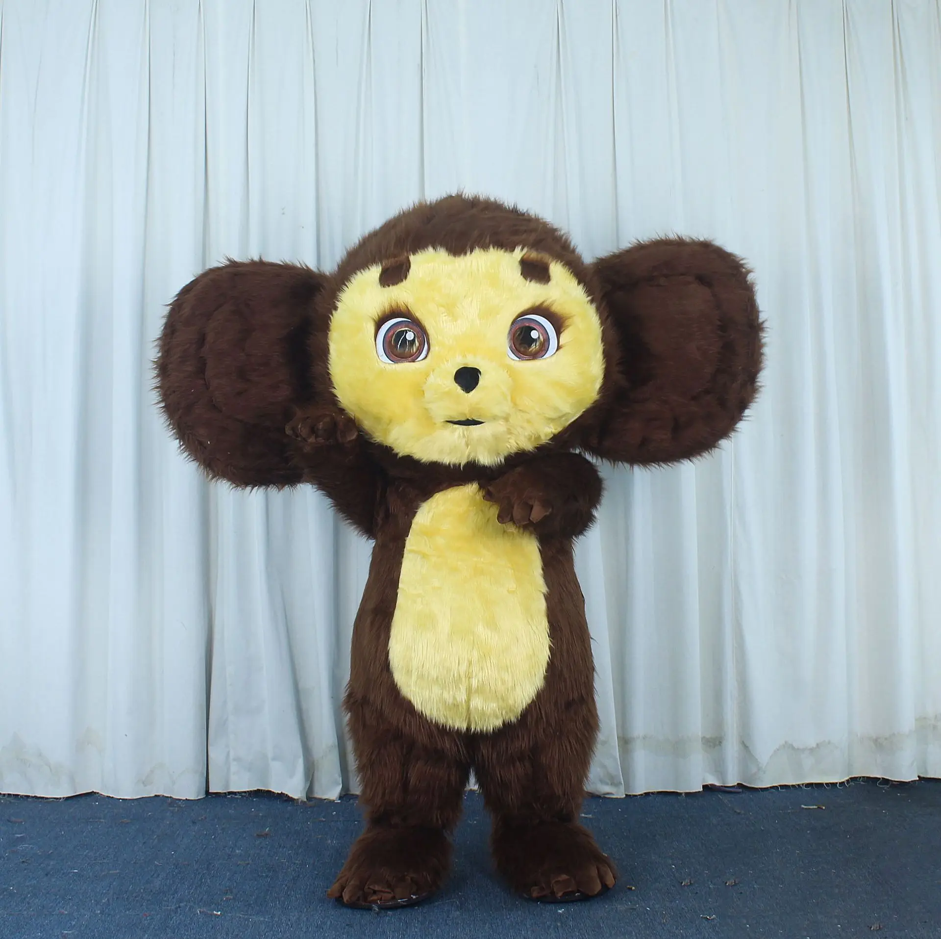 New Russia Anime Cheburashka Plush Doll Big Eyes Monkey Чебурашка Stuffed Plushie Toys Lovely Appease Pillow For Kids Gifts