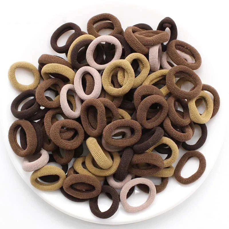 200/300 STUKS Haarelastieken voor Vrouwen en Meisjes, Elastische Haarbanden, Rubberen Elastieken voor Paardenstaarten, Scrunchies, Haaraccessoires voor Meisjes, Hoofdbanden