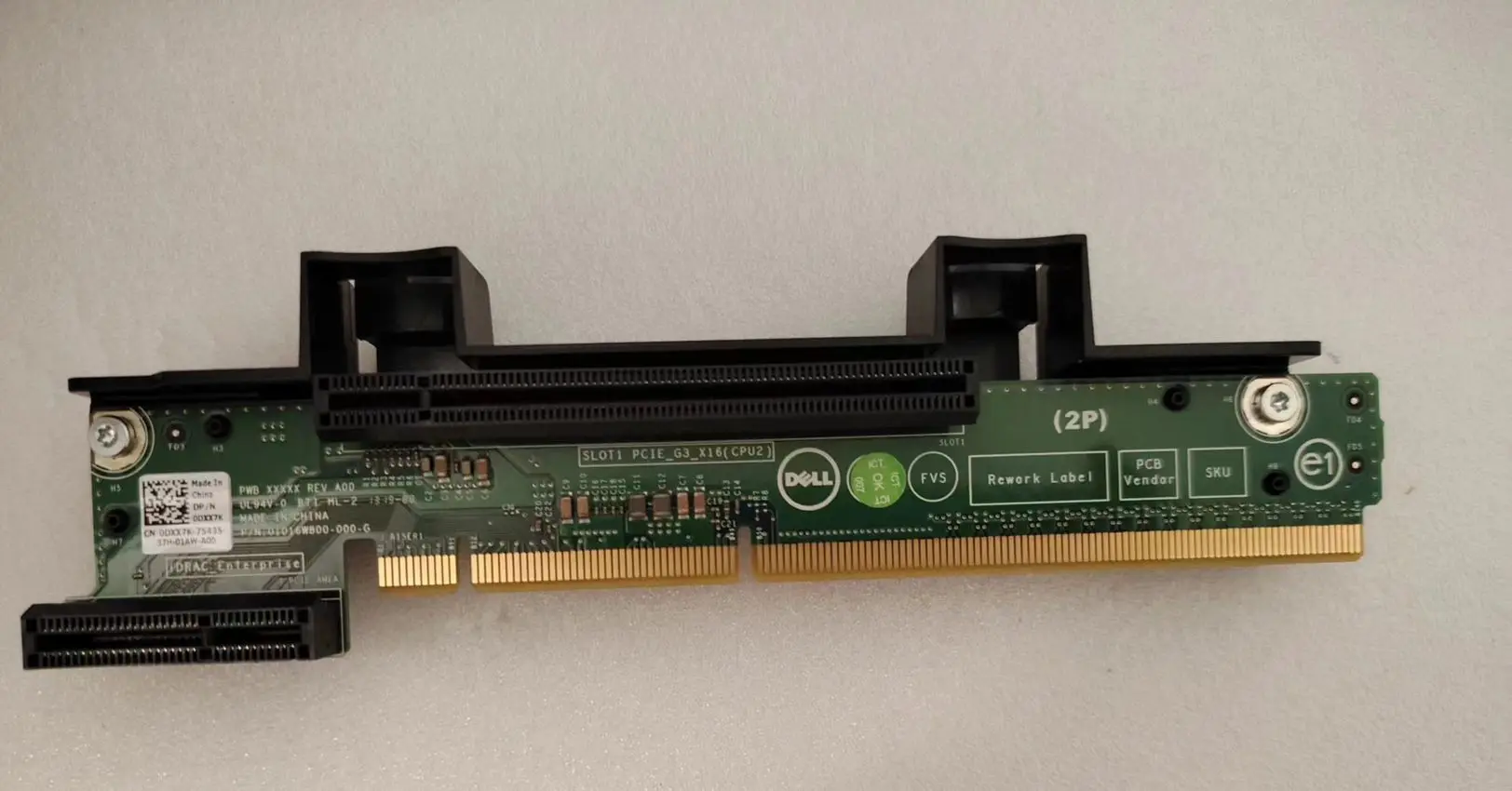 

ПЛАТА R520 0DXX7K DXX7K 2P SLOT1 CPU2