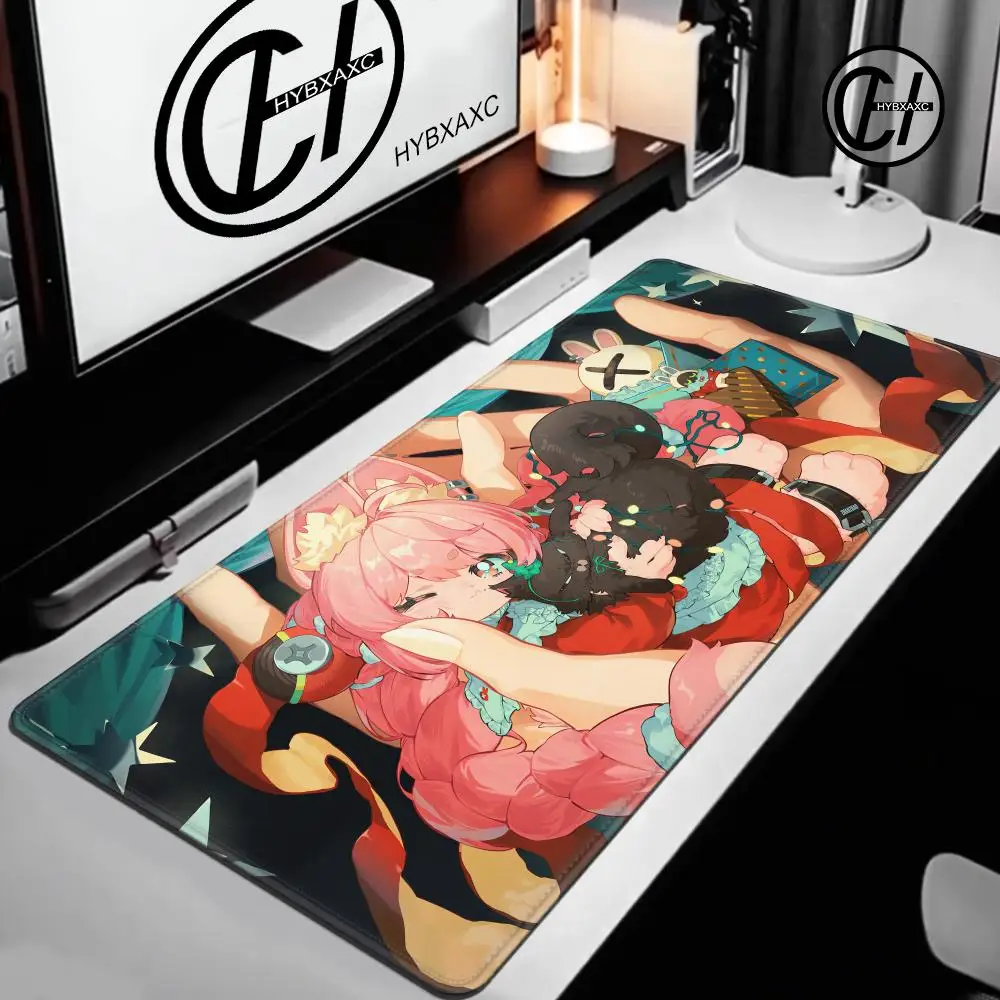 

ZZZ Mousepad New Character Zhao Rubber Desk Mat Zenless Zone Zero PC Computer Keyboard Pad Gaming HD Student Writing Mat