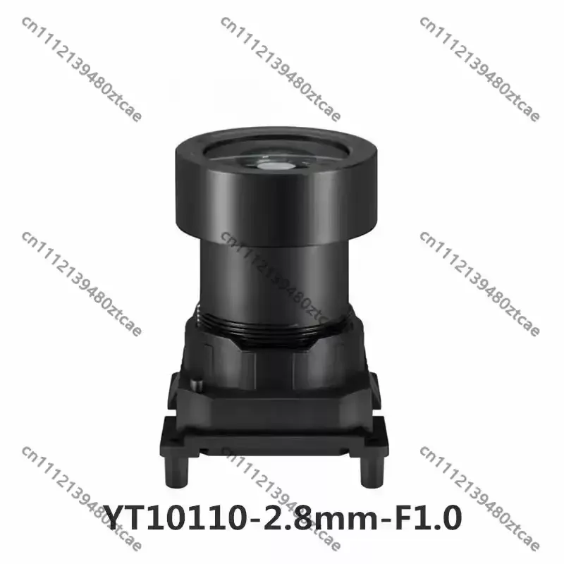 M16 Interface Black Light CCTV Lens 4MP F1.0 Aperture 1/1.8 Inch 22mm Hole Pitch Full Color Night Vision Optical Lens