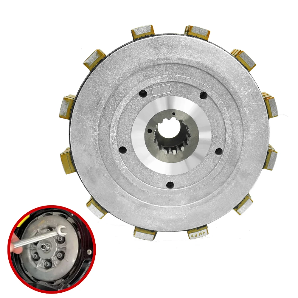 For Yamaha Banshee 350 YFZ350 1987-2006 Clutch Friction Disc Plate Kit & Springs