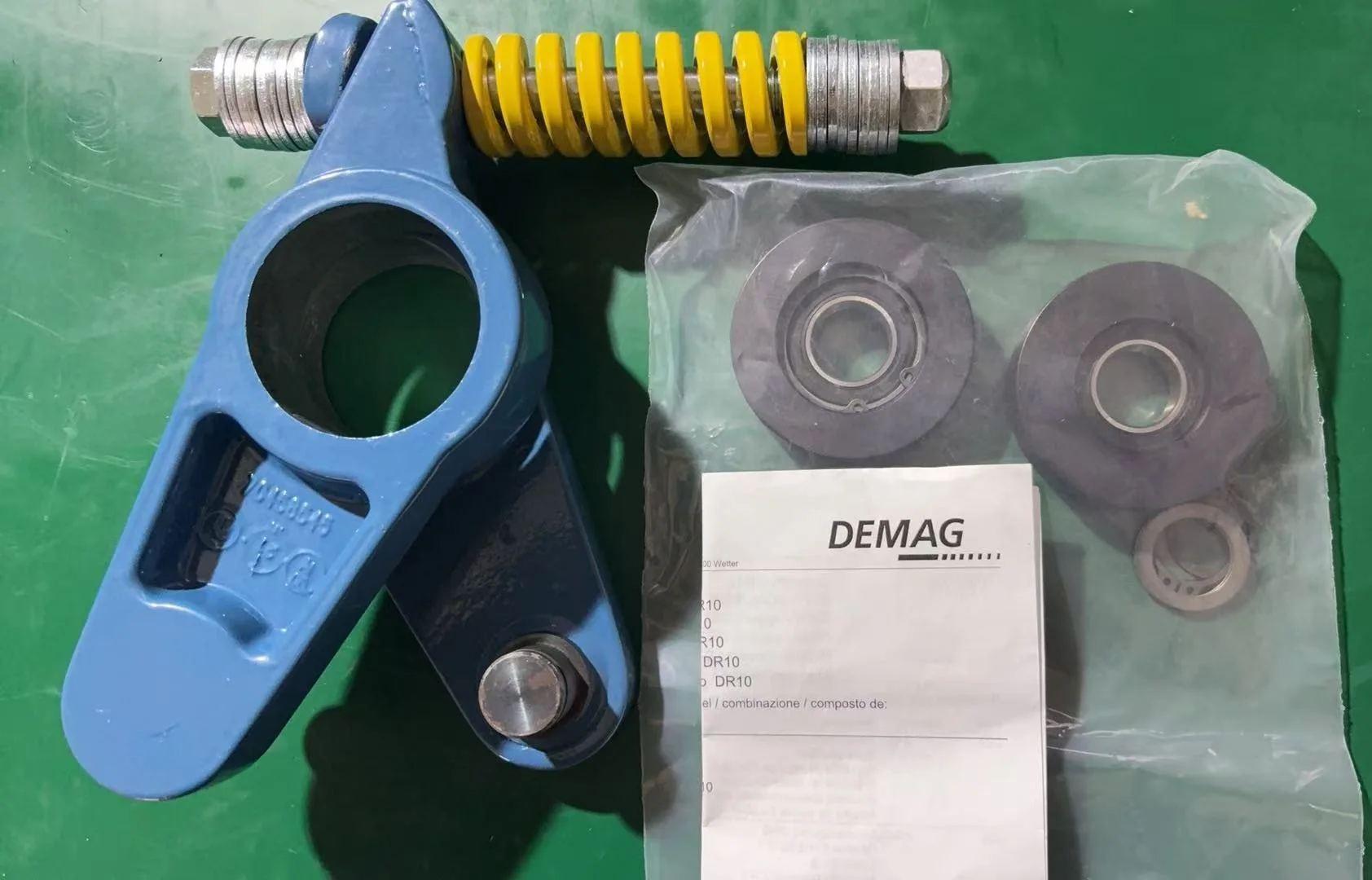 Roda de compressão Demag, DR10, Número do Material: 70459045