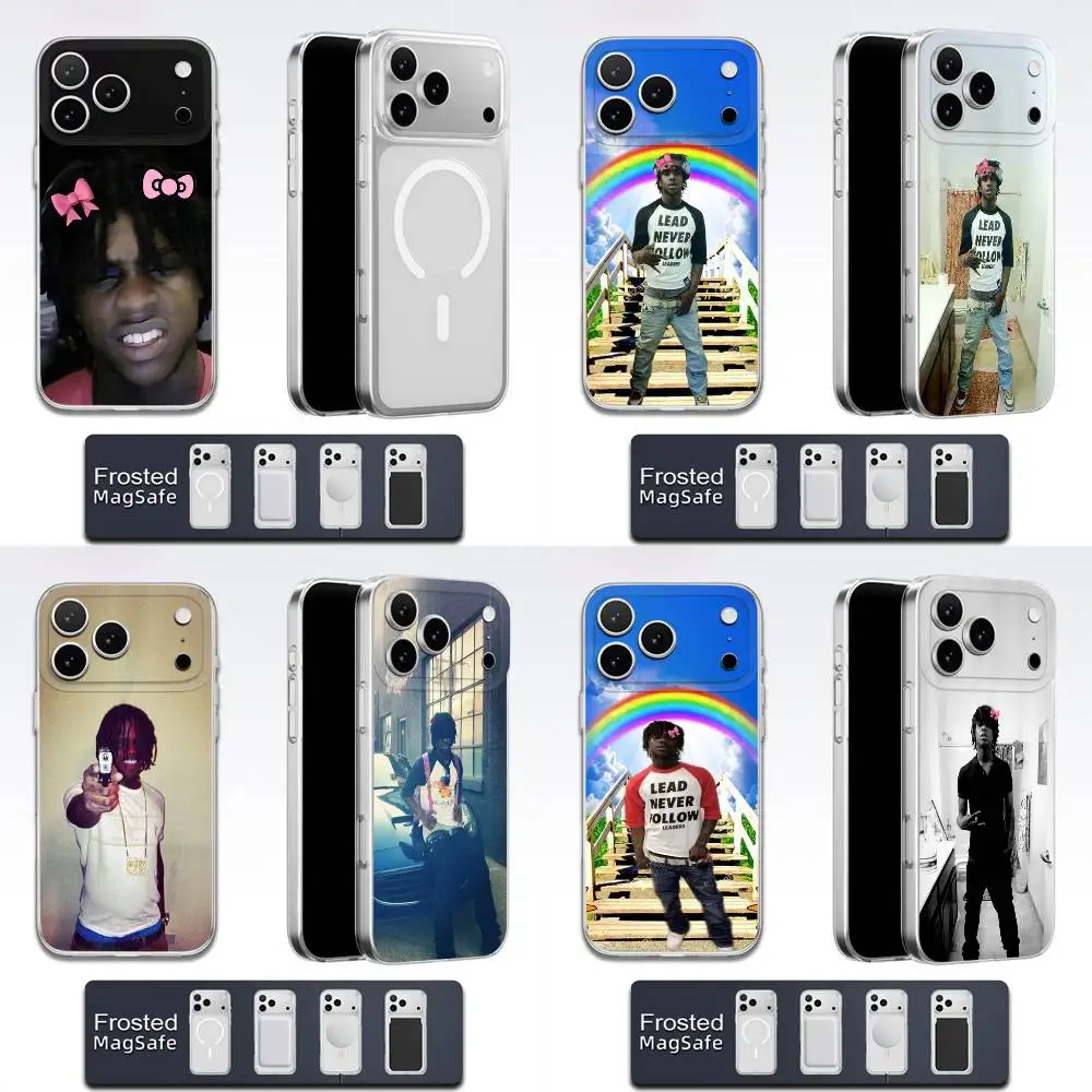 

Rapper C-Chief Keef Phone Case For iPhone 17,16,15,14,13,12,11,Pro,Max,Plus,E,Air,Mini Magsafe Transparent