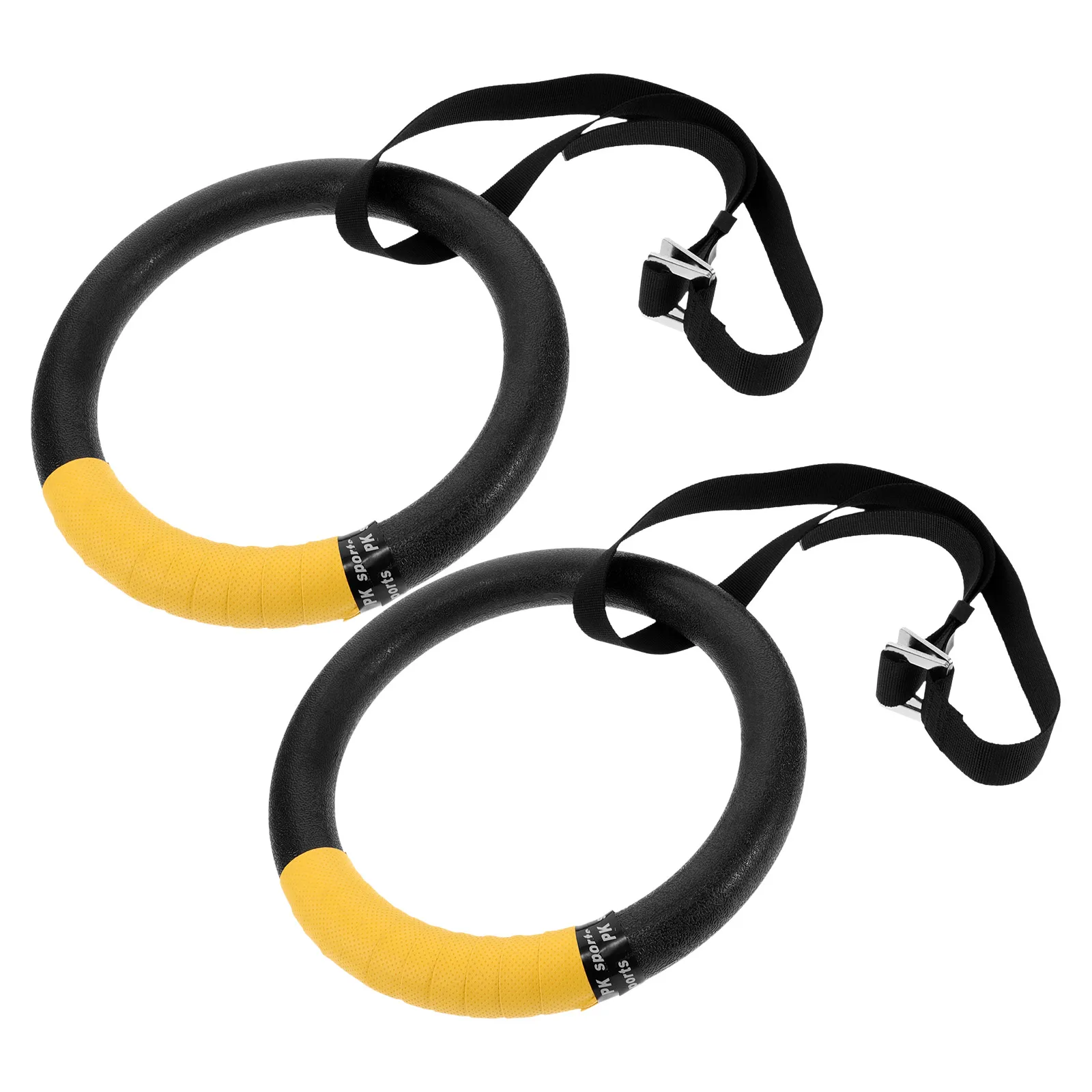 

Fitness Single Bar Ring Gymnastic Rings for Abs Workout Pull Up Bar Exercise Equipment Indoor Gym Heavy Duty