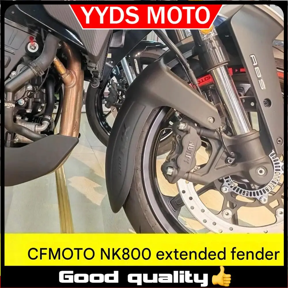 

【Good quality】For CFMOTO 800NK NK800 motorcycle modified parts extended front fender water flap mud tile fender accessories