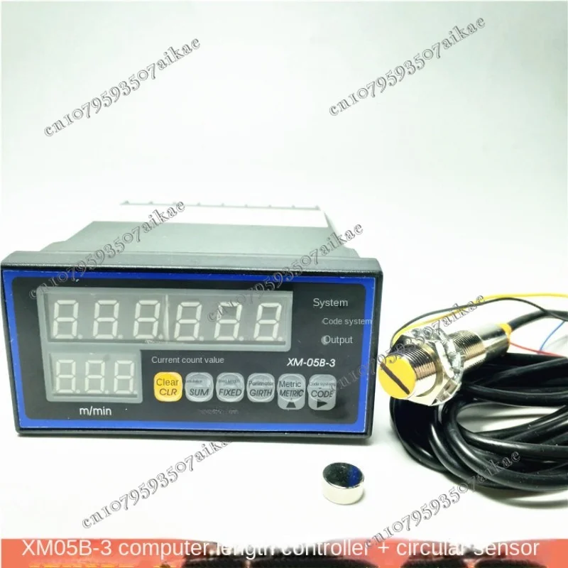 XM-05B-3 Roller type length meter, computer length controller, speed measuring length meter, cloth inspector code meter