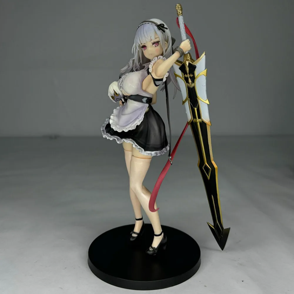 Azur Lane Figura Anime, Dido Armadura Pesada, Ver Amassar Estatueta Menina, PVC Game Action Model, Coleção Decoração Estátua, Brinquedo Boneca Presente, 22cm