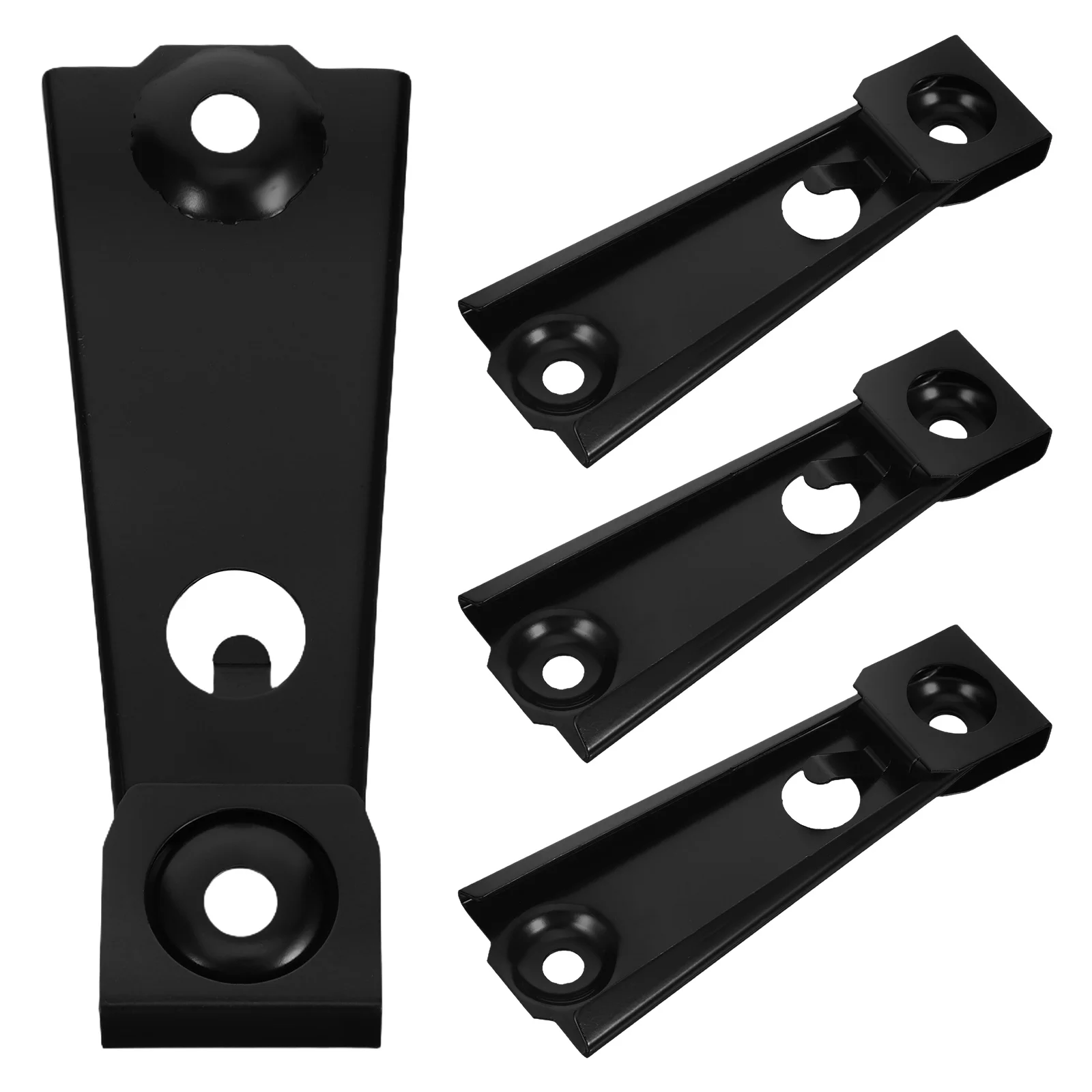4pcs Sofa Hardware Connectors Quick Assembly Stable Connection Modular Clamps Furniture Accessories Couch Brackets