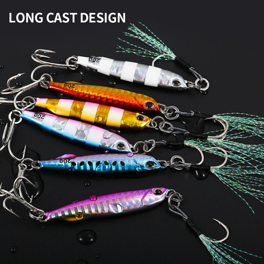 CASTFUN Metal Jig Shore Drag para lubina desde costa - imagen 4