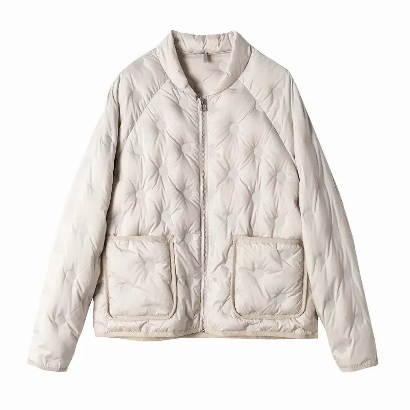 

2025 Autumn/Winter Women's Down Jacket Commuting Leisure Stand Collar Jacket