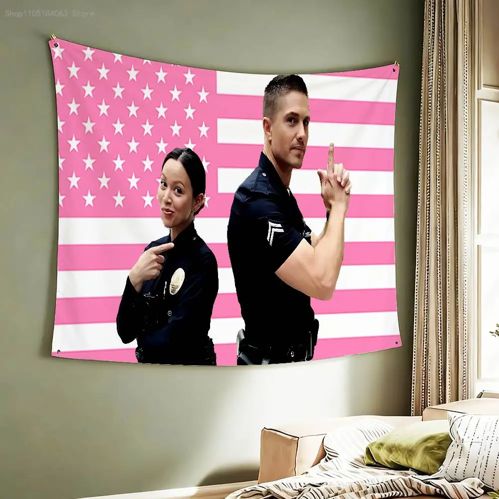 Lucy Chen Tim Bradford Flag Tapestry Banner For Bedroom Outdoor Living Room Restaurant Bar Wall Decor Party - Image 2