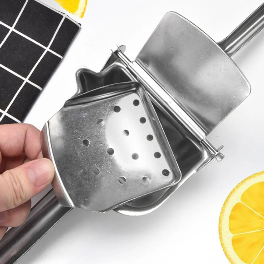 

Manual Fruit Juicer Stainless Steel Lemon Squeezer Creative Tool Juicer Kitchen Gadgets Lightweight Portable Home
