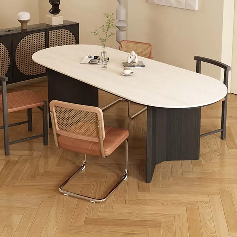 -For  Living Room Dining Table Party Floor High Design Kitchen Dining Table Room Restaurant Gaming Muebles Unique Furnitur
