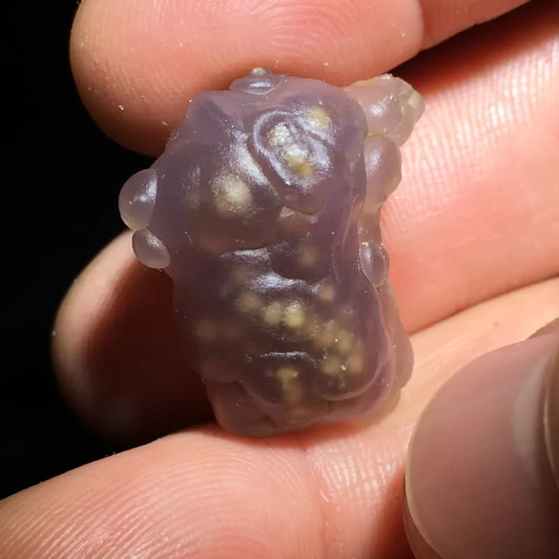 Natural Alxa Gobi Stone Agate original Jade Select a single Mongolian vein stone Strange and beautiful stone