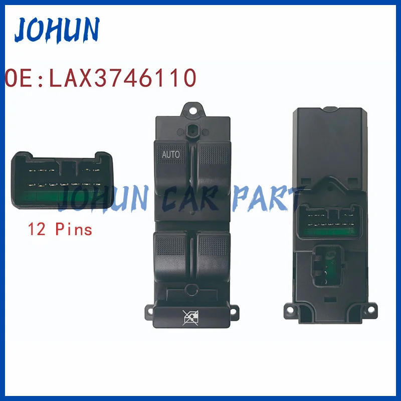 LAX3746110 Front Left Door Glass Lifter Switch for LIFAN BREEZ 520 Window Regulator Switch New High Quality Cars Accessories