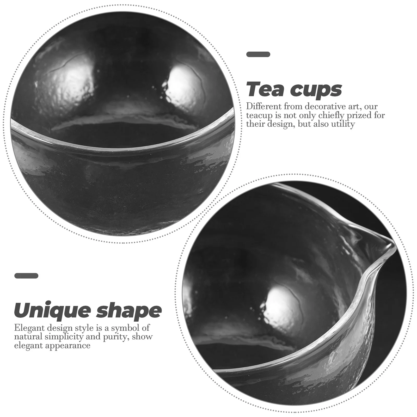 

Glass Tea Cups Chinese Traditional Brewing Mug Flower Bowl China Glasses Infuser Mugs