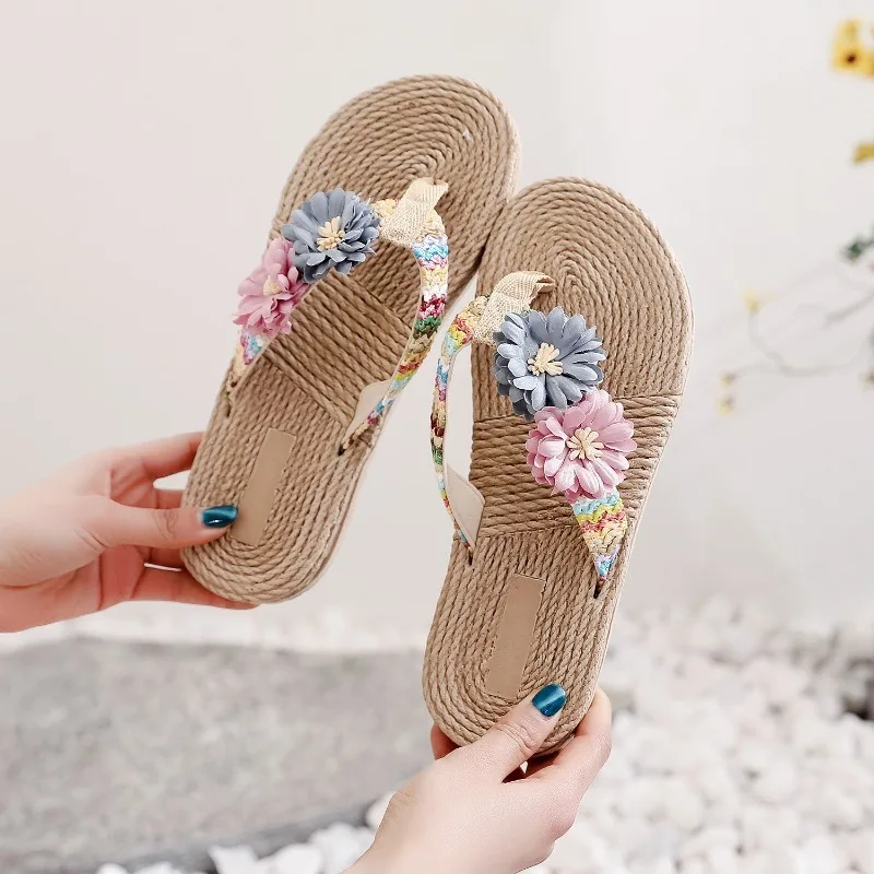 

Fashion Women's Slippers Hot Sell Comfort Hard Wearing Sandals Women's Outdoor Beach Wedge Slippers Zapatos Mujer 2024 Tendencia