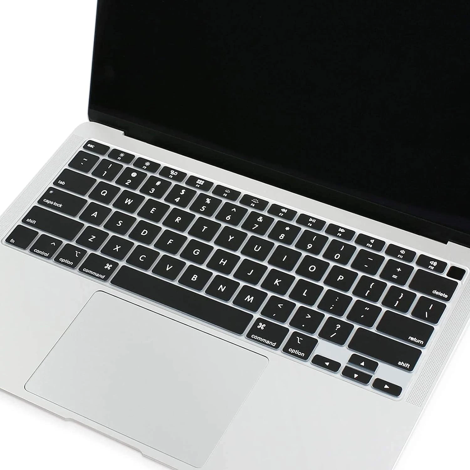 Keyboard Cover For MacBook Air 13 inch 2022 2021 2020 Release A2337 M1 A2179 with Touch ID Waterproof Protective Silicone Skin