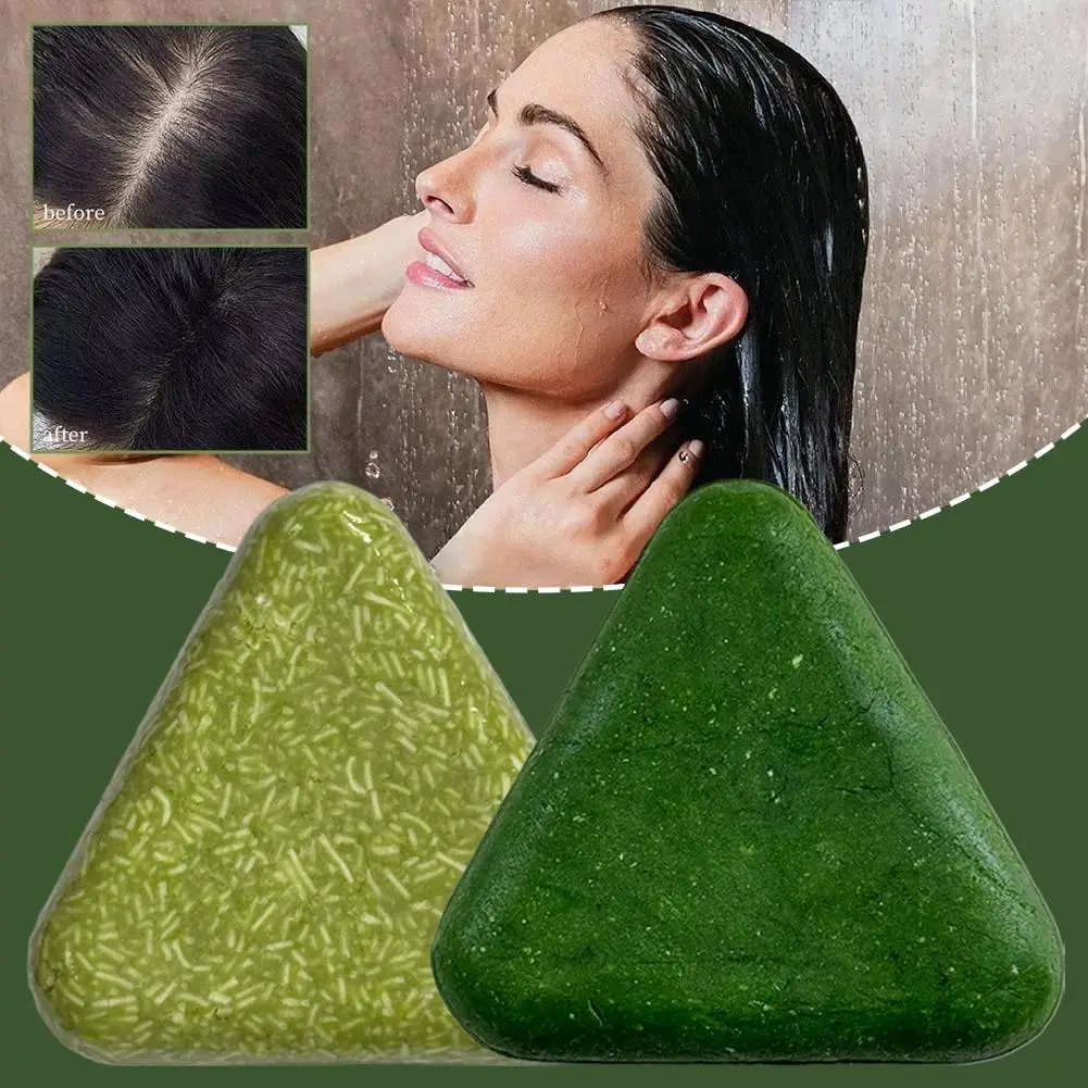 120 グラム Platycladus Leaf Usnea Grass Hair Soap ハーブ抗毛髪石鹸製品シャンプー手作り脱毛強化栄養 X4J6
