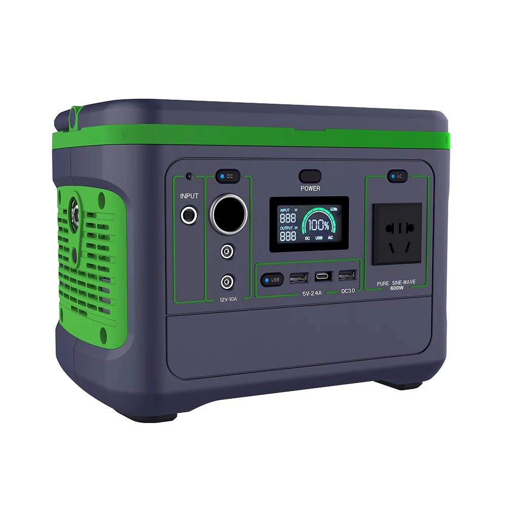 New Product Ideas 2025 Whole House Sale Portable 10000 mAh Wireless Power Bank Solar Generator 600 Watt Camping Power Bank