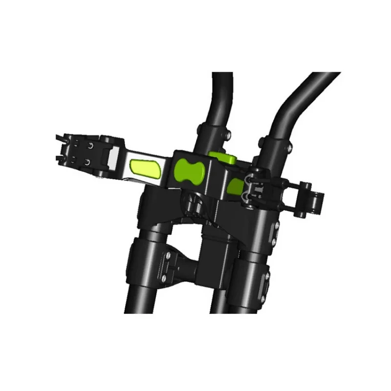 Factory Hot Selling One-Click Folding 4-Rad Golf Push By mit drehbarem Vorderrad