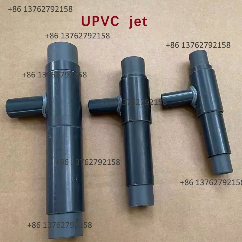 Venturi Injector DN15 DN20 DN25 DN32 PVC Engineering Plastic Water Ejector Liquid Mixing Replacement Hardware Spare Parts
