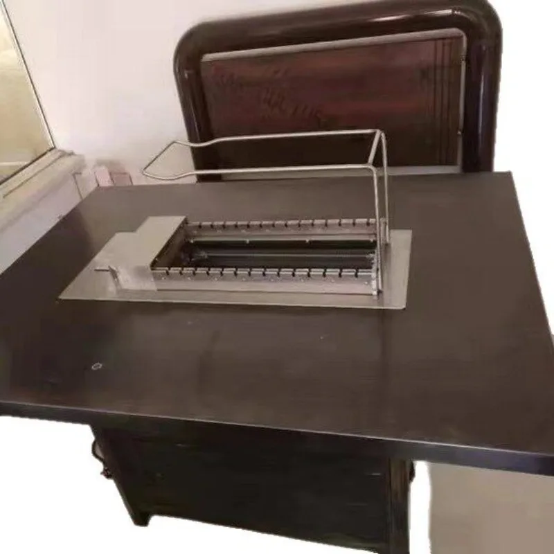 Automatic Flip Electric Grill Machine, Bamboo Stick Rotating Electric Grill, Electric Grilled Mutton Skewers, Stove Temperature