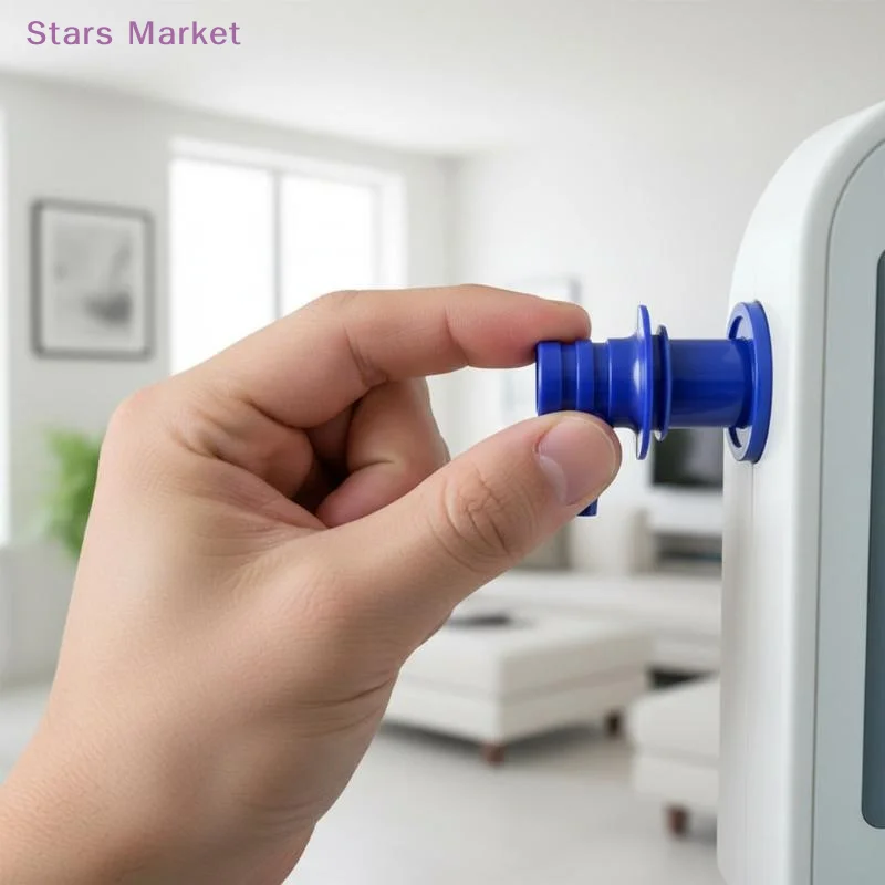 Universal Blood Pressure Monitor Cuff Connector Adapter Compatible With Air Hose Plug Replacement Spare Parts Health Accessories
