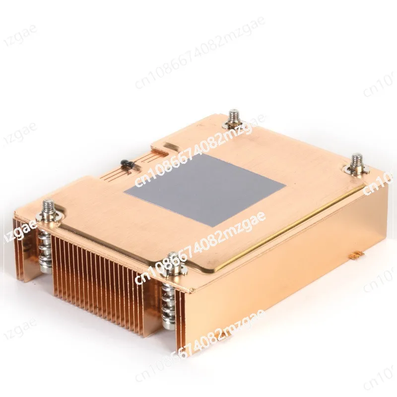 

2011 2066 Rectangle 1U itx ultra-thin pure copper soaking plate server radiator fan T318