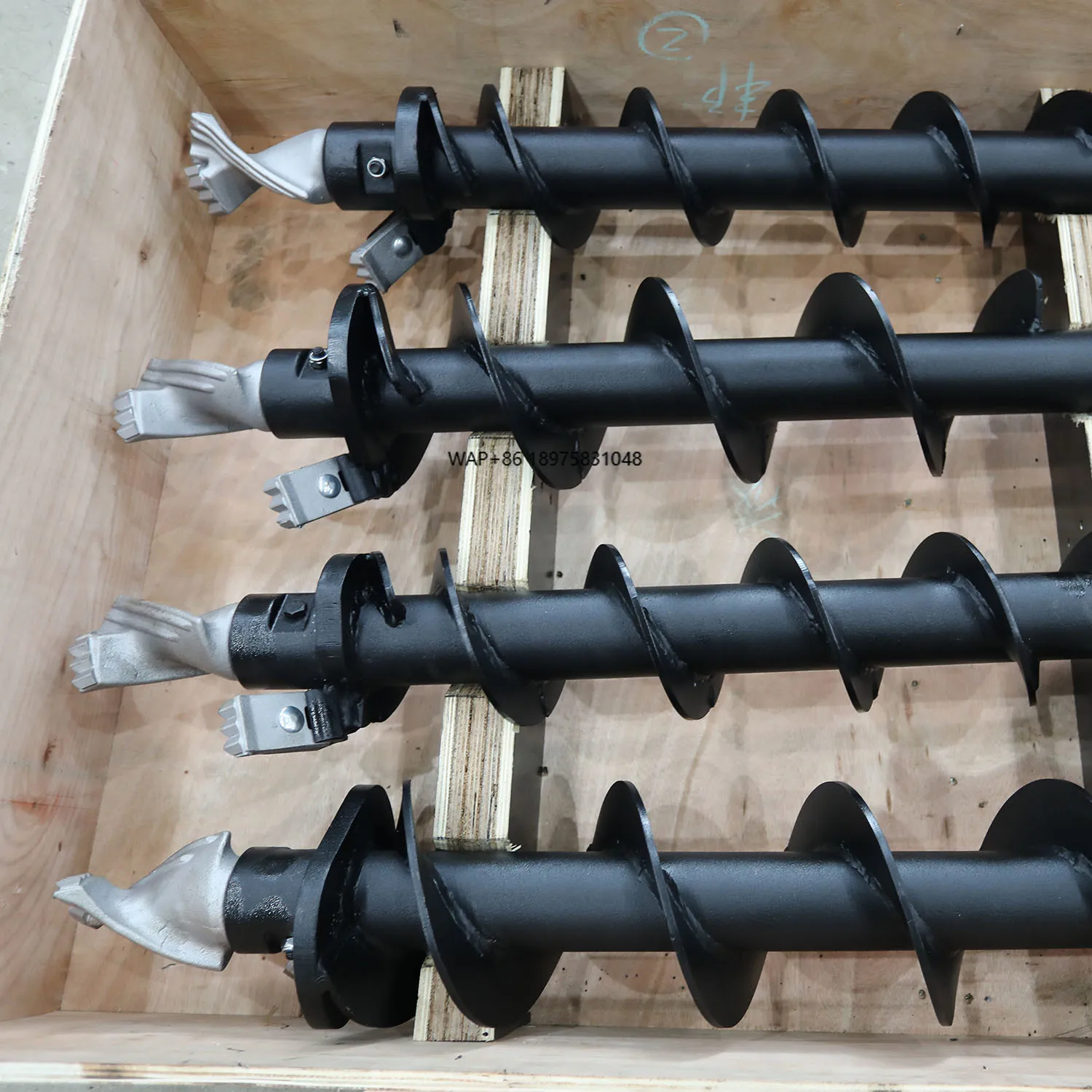 High Quality the Latest Processing Technology Spiral Type Dredging Digga Auger for Construction Equipment